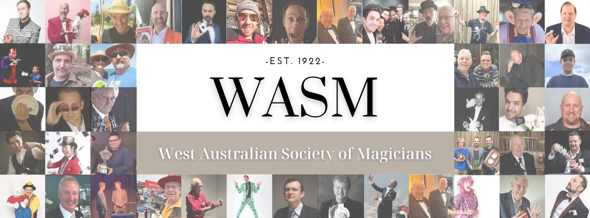 A collage of WASM members past and present.